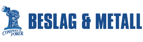 Logotyp Beslag och metall