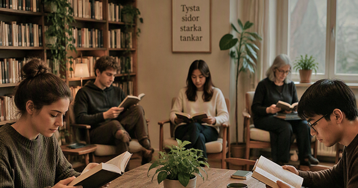 Tyst läsning i grupp