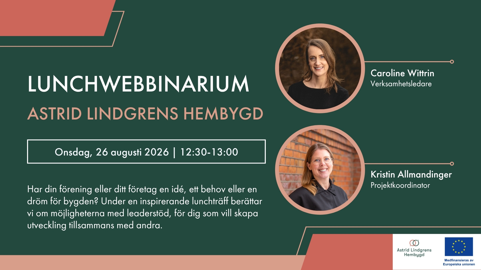 Information om lunchwebbinarium med Astrid Lindgrens Hembygd