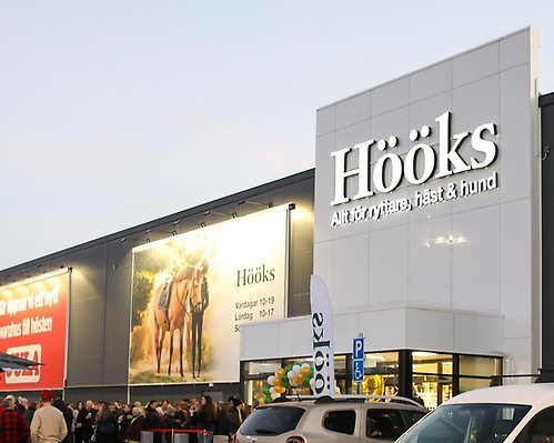 Hööks på Nydala handelsområde.